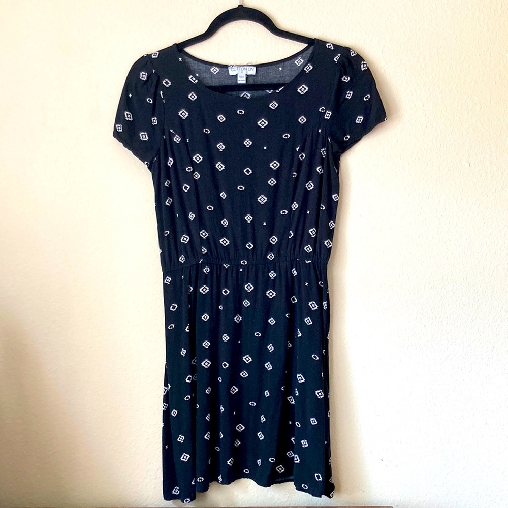 Navy blue Cotton on dress.